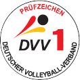 Volleyball-Turniernetze DVV-1 geprüft
